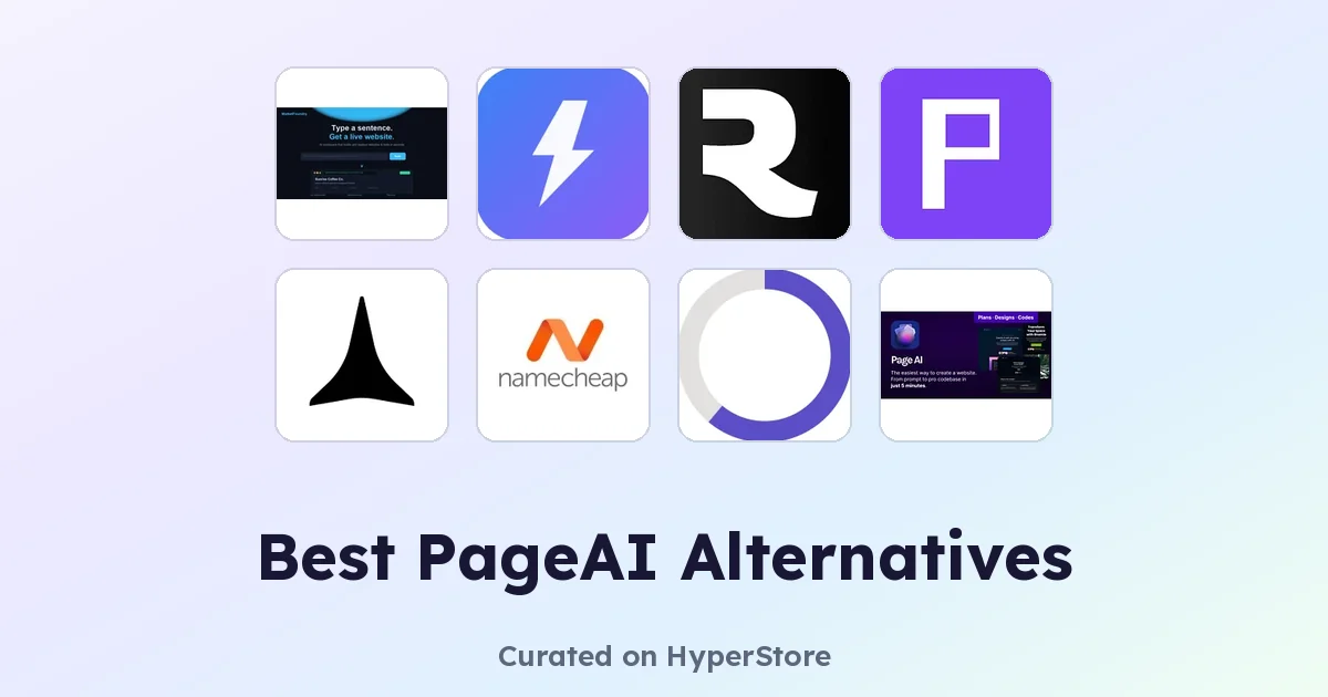 Лучшие альтернативы PageAI для создания приложений и сайтов с помощью ИИ