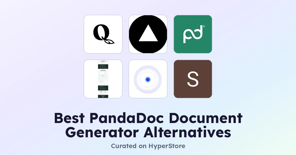 Alternativas a PandaDoc Document Generator para cada flujo de trabajo