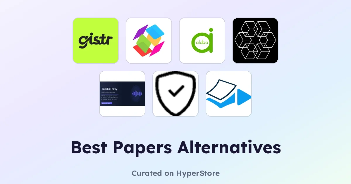 Best Papers alternatives: tools for smarter research