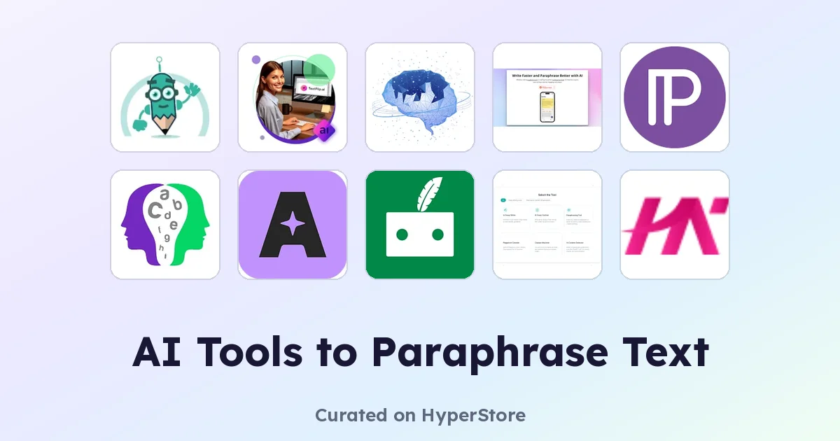 Best AI Tools to Paraphrase Text in 2025