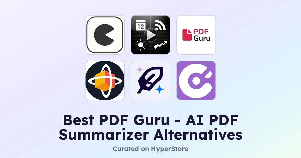 Best PDF Guru - AI PDF Summarizer Alternatives for Better Reading