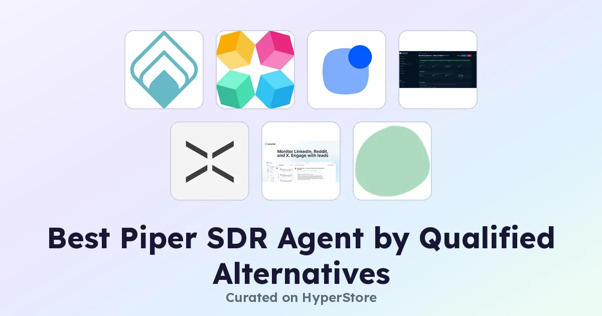 Piper SDR Agent by Qualified alternatives for sales teams