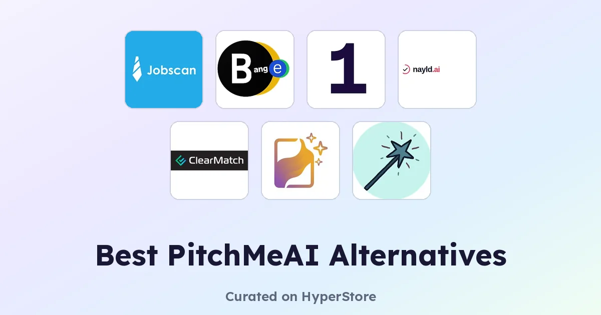 Le migliori alternative a PitchMeAI per ricerche di lavoro più intelligenti