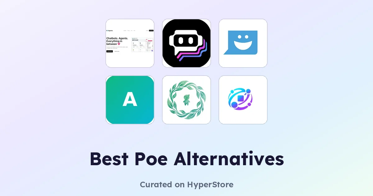 Best Poe alternatives for AI chat, bots, and assistants