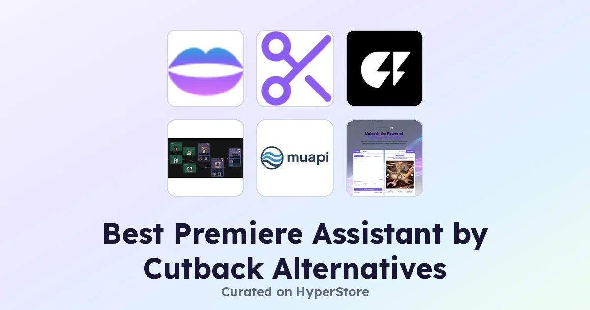 Best Premiere Assistant by Cutback Alternatives for Editors