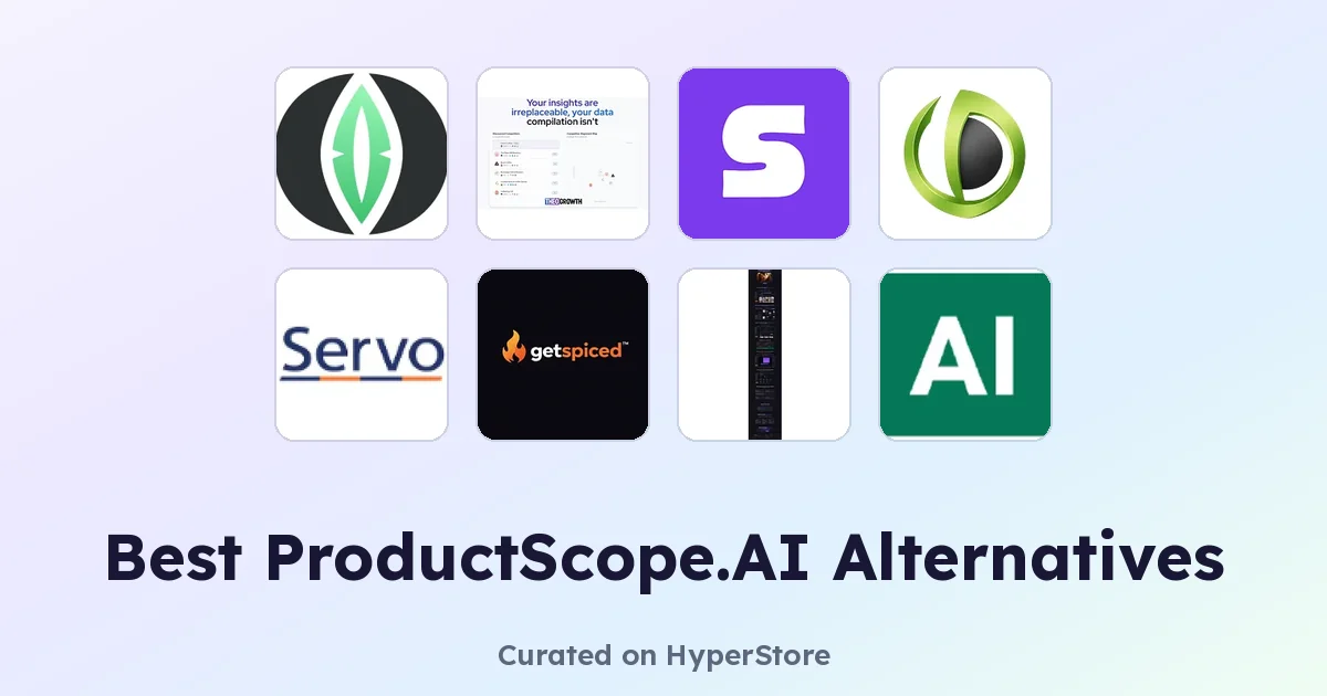Die besten ProductScope.AI-Alternativen: Top-Empfehlungen im Vergleich