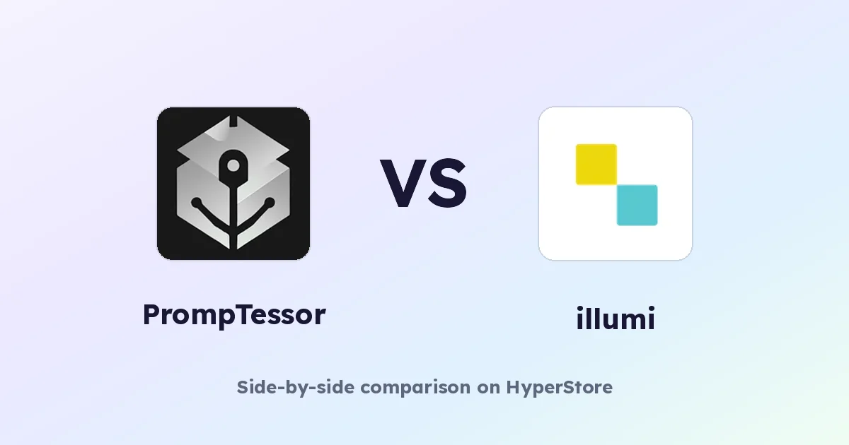 PrompTessor vs illumi: quale spazio di lavoro AI è adatto a te?