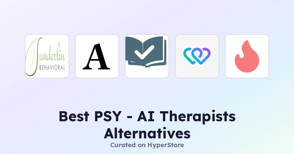 Melhores alternativas ao PSY - AI Therapists para apoio emocional