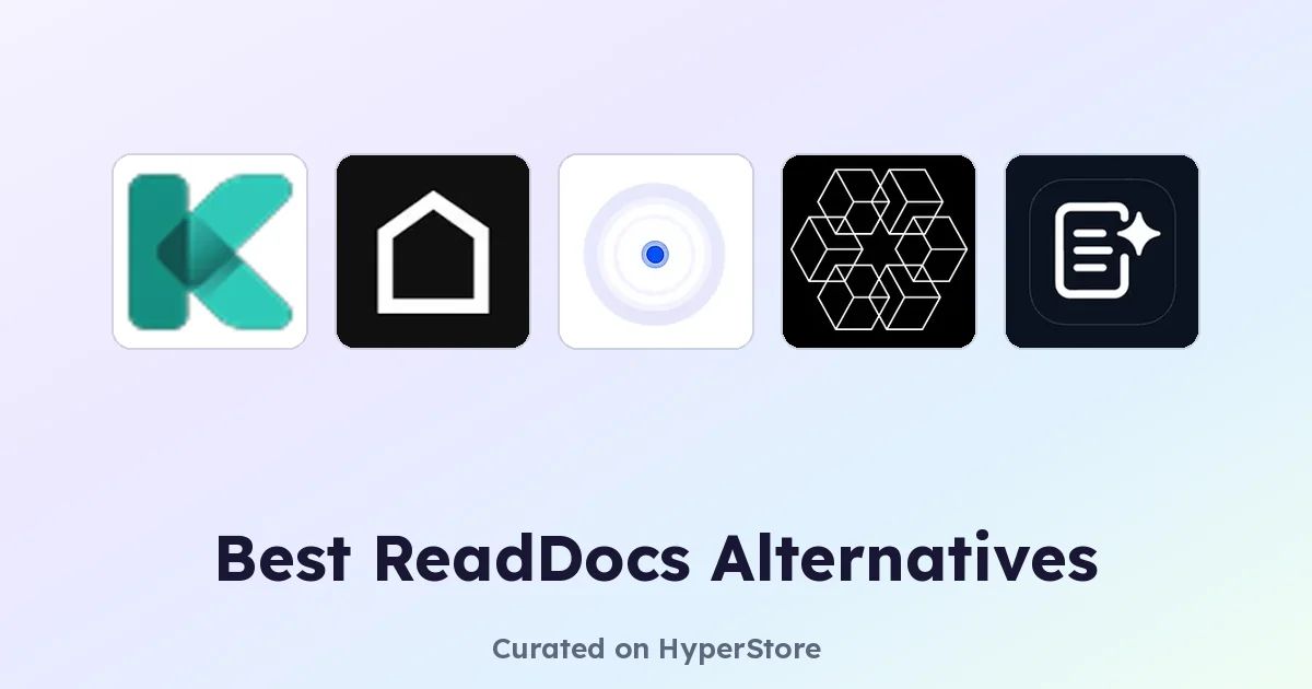 Las mejores alternativas a ReadDocs para análisis de documentos con IA