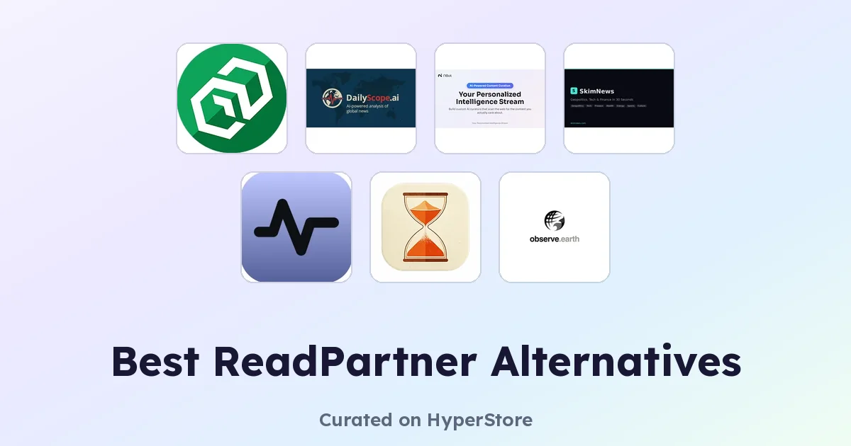 Best ReadPartner alternatives for smarter daily reading