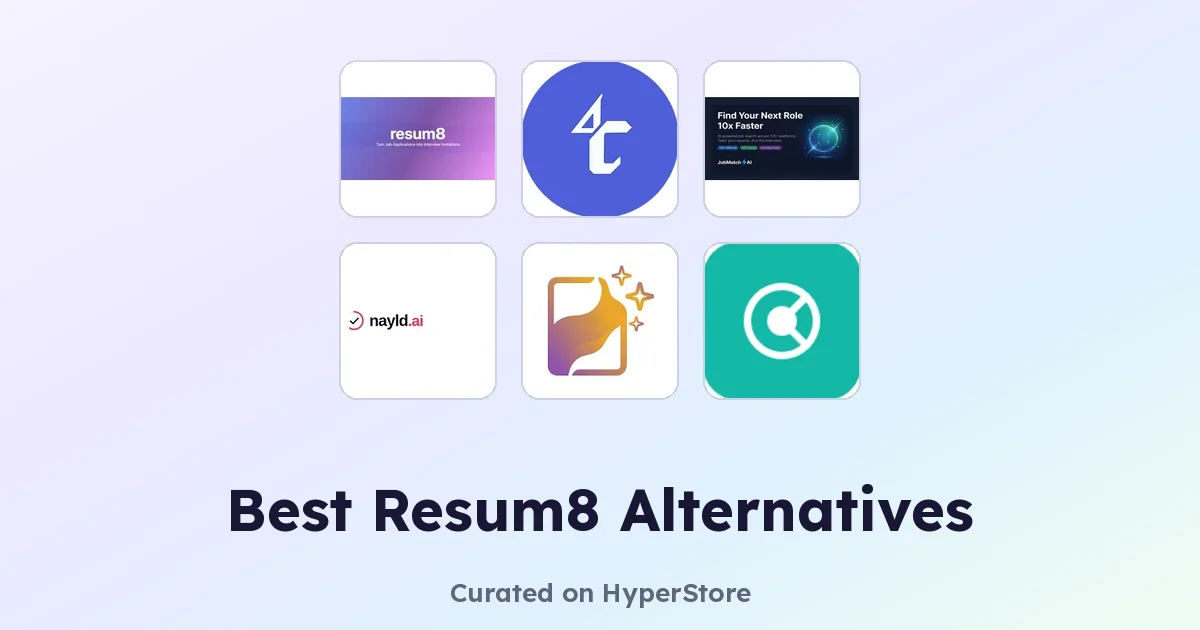 Best Resum8 alternatives for More Focused Job Searches