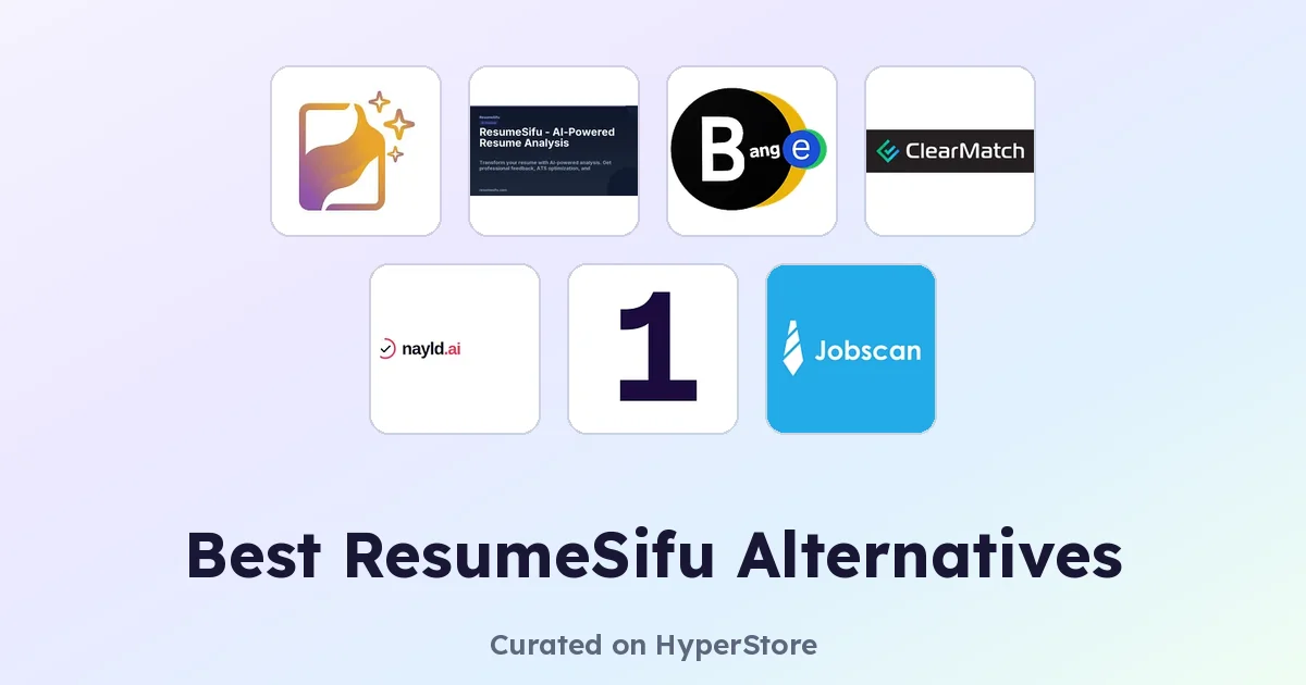 Le migliori alternative a ResumeSifu per ricerche di lavoro più intelligenti