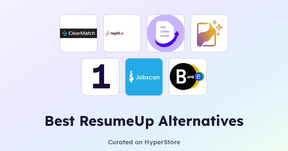 Le migliori alternative a ResumeUp per una ricerca di lavoro più intelligente