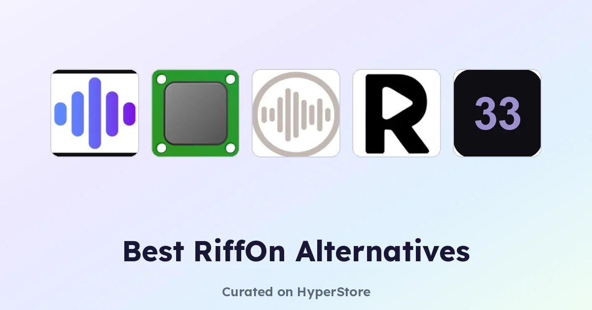 Best RiffOn Alternatives: Top AI Audio Tools Compared
