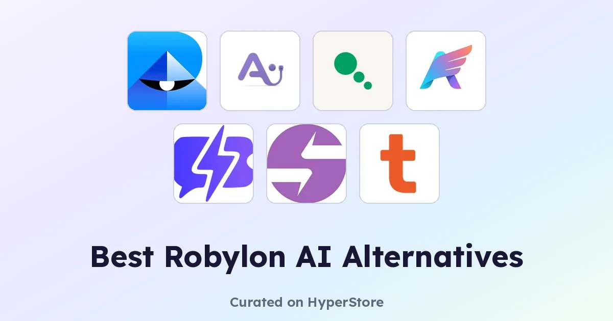 AI 고객 지원 도구를 위한 최고의 Robylon AI 대안