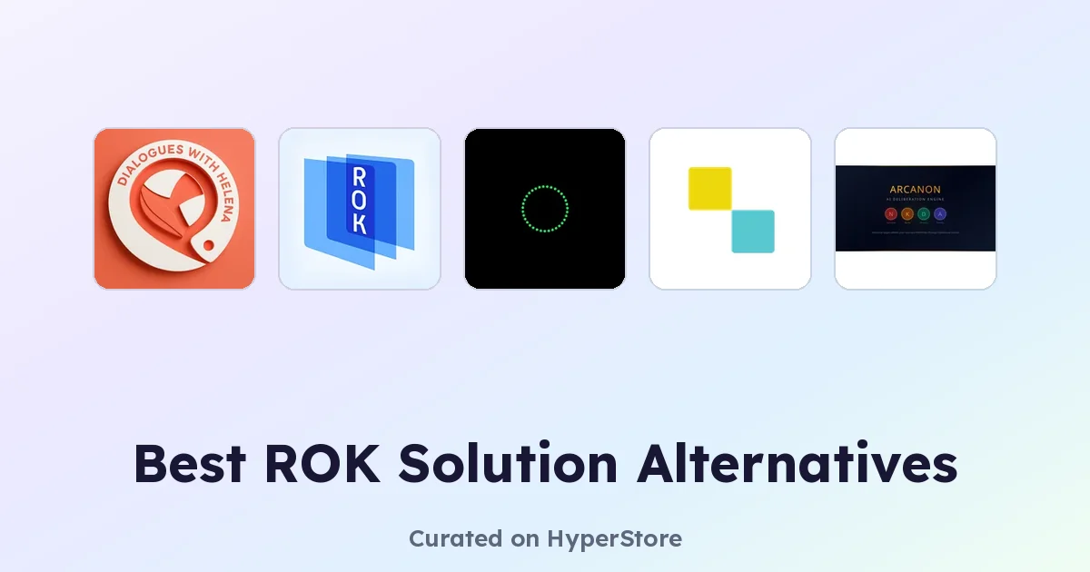 Best ROK Solution Alternatives for Clearer Decisions