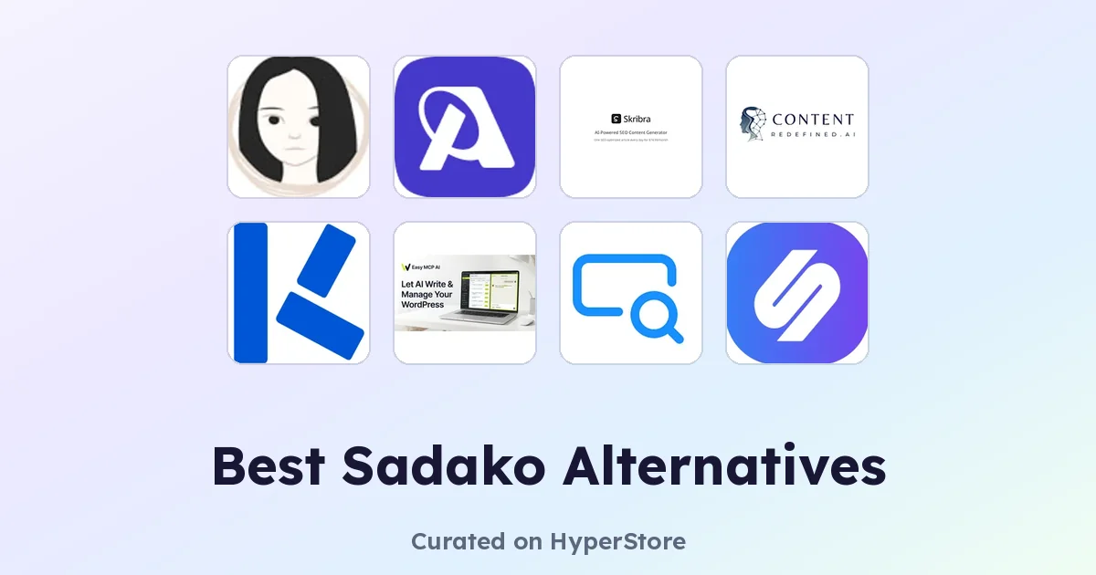 Melhores alternativas ao Sadako para fluxos de trabalho e equipas de conteúdo SEO