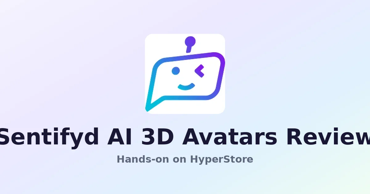Sentifyd AI 3D Avatars Review: Real-Time AI for Websites