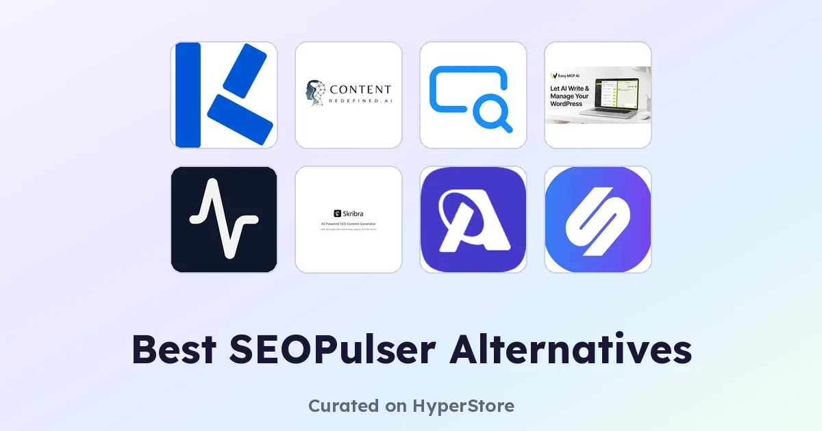 Best SEOPulser alternatives for SEO Content Workflows