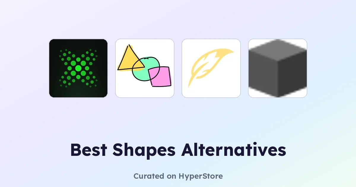 Melhores alternativas ao Shapes para criação de IA e automação