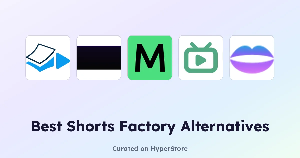 Mejores alternativas a Shorts Factory para creadores de vídeo