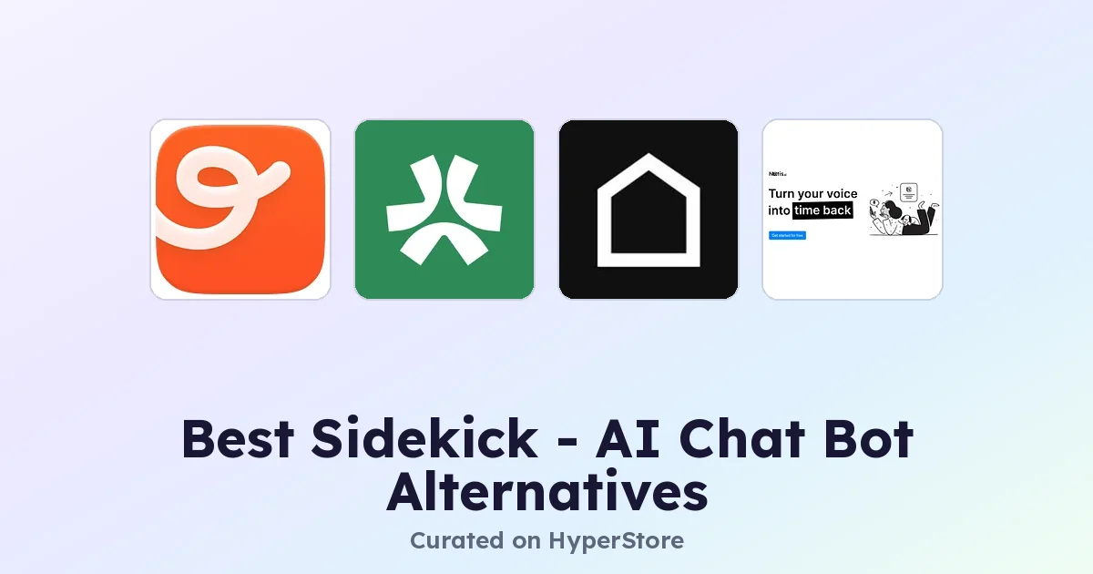 Best Sidekick - AI Chat Bot alternatives for Every Workflow