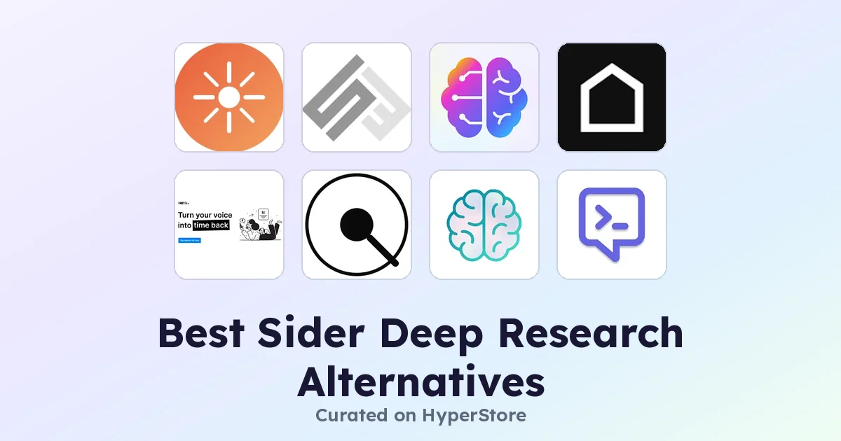 Le migliori alternative a Sider Deep Research: guida pratica