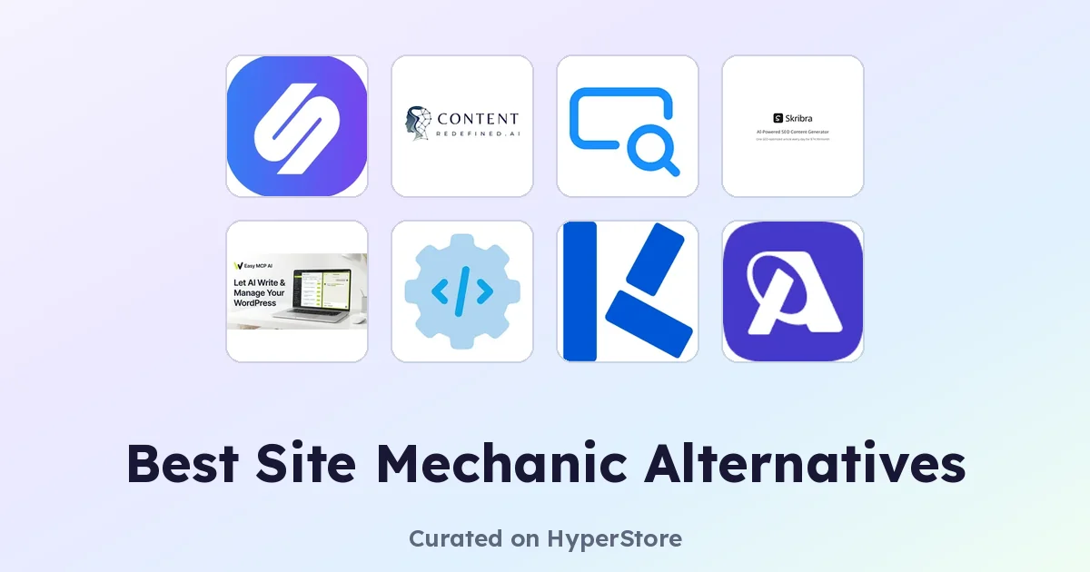 Best Site Mechanic Alternatives for SEO and Site Growth