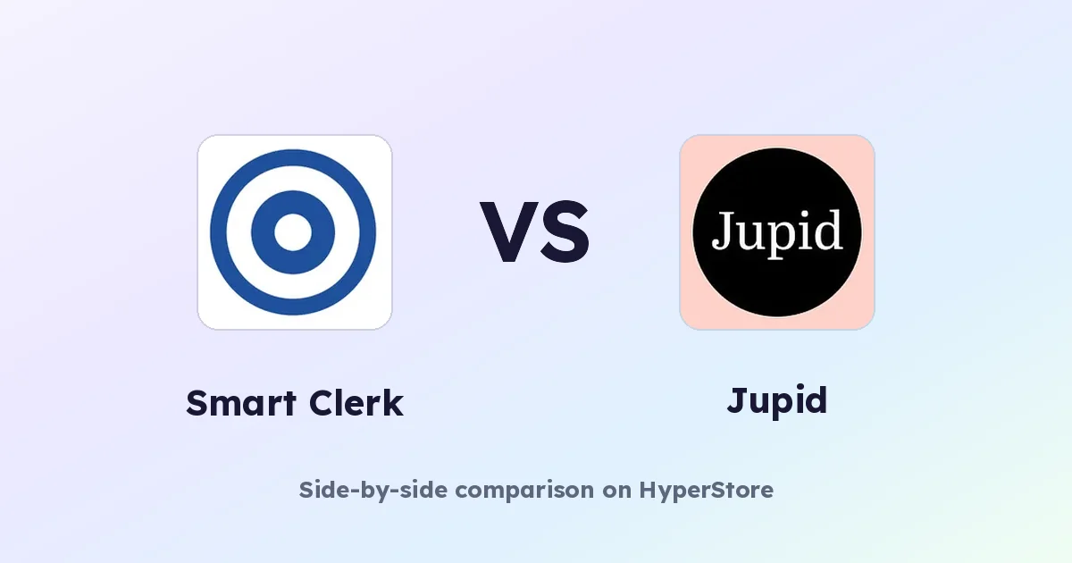 Smart Clerk vs Jupid: AI Bookkeeping Tools Compared