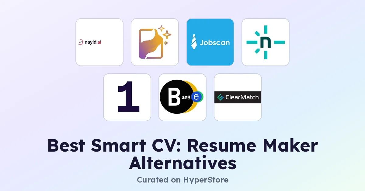 Best Smart CV: Resume Maker alternatives on HyperStore
