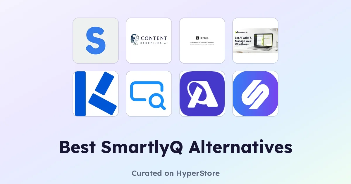 Best SmartlyQ Alternatives for SEO Content and Publishing
