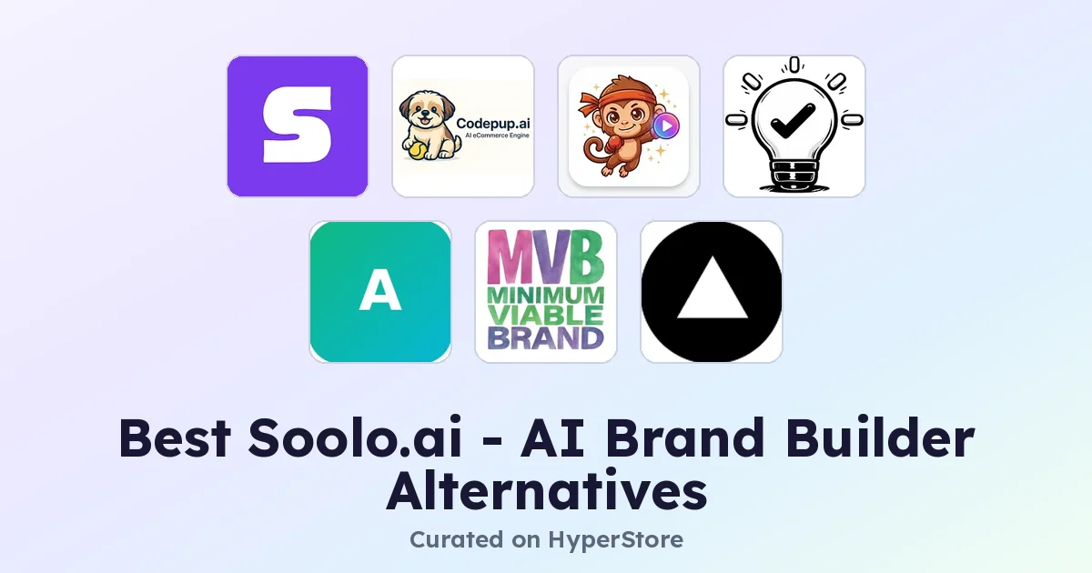 Meilleures alternatives à Soolo.ai - AI Brand Builder pour les entreprises