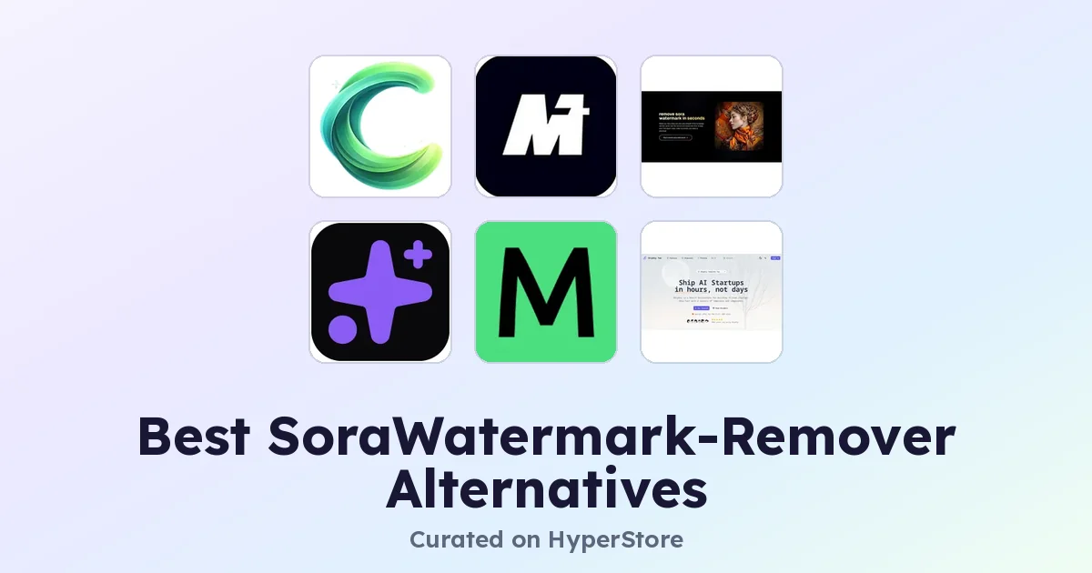 Mejores alternativas a sorawatermark-remover para un vídeo de IA más limpio