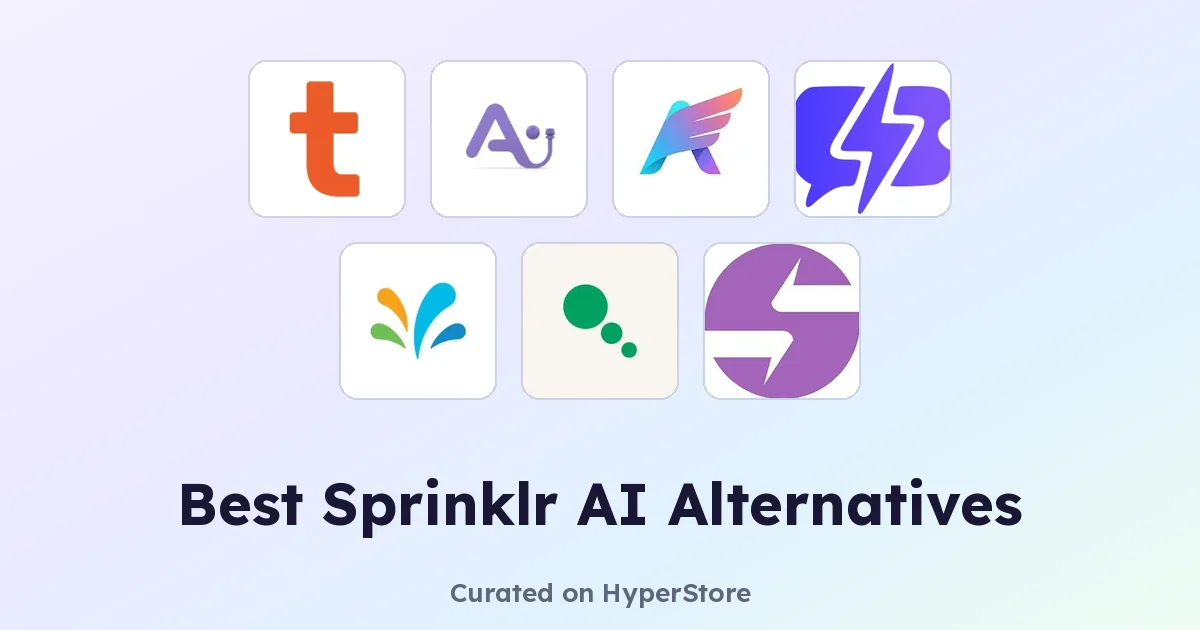 Sprinklr AI 대안: 최고의 고객 지원 도구 비교
