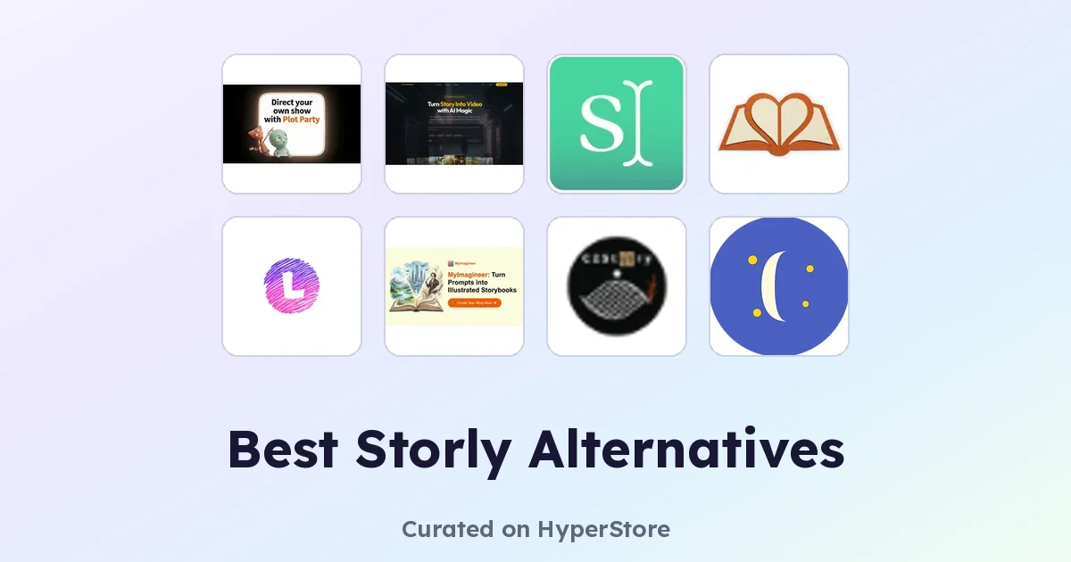 Meilleures alternatives à Storly pour la narration personnalisée par IA