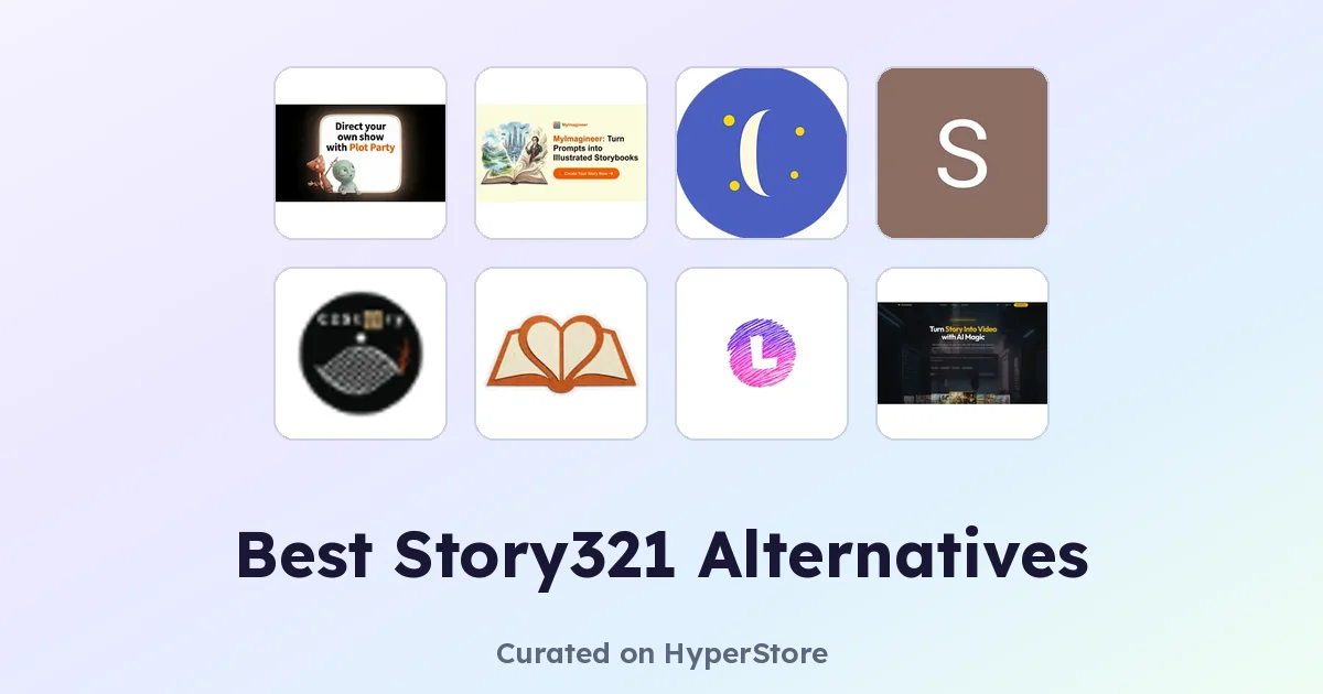 Best Story321 Alternatives for AI Illustrated Stories