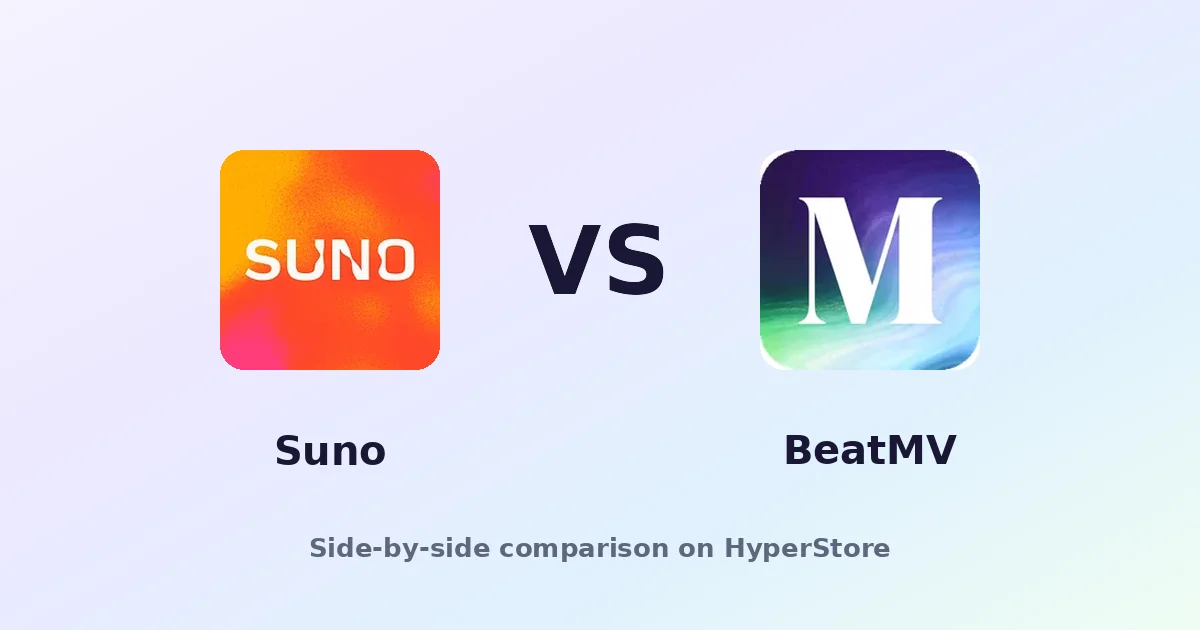 Suno vs BeatMV: which AI music tool fits your workflow?