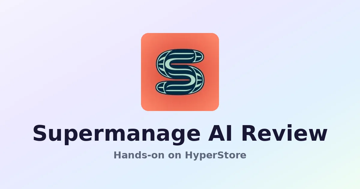 Supermanage AI Review: Smarter Team Management With AI