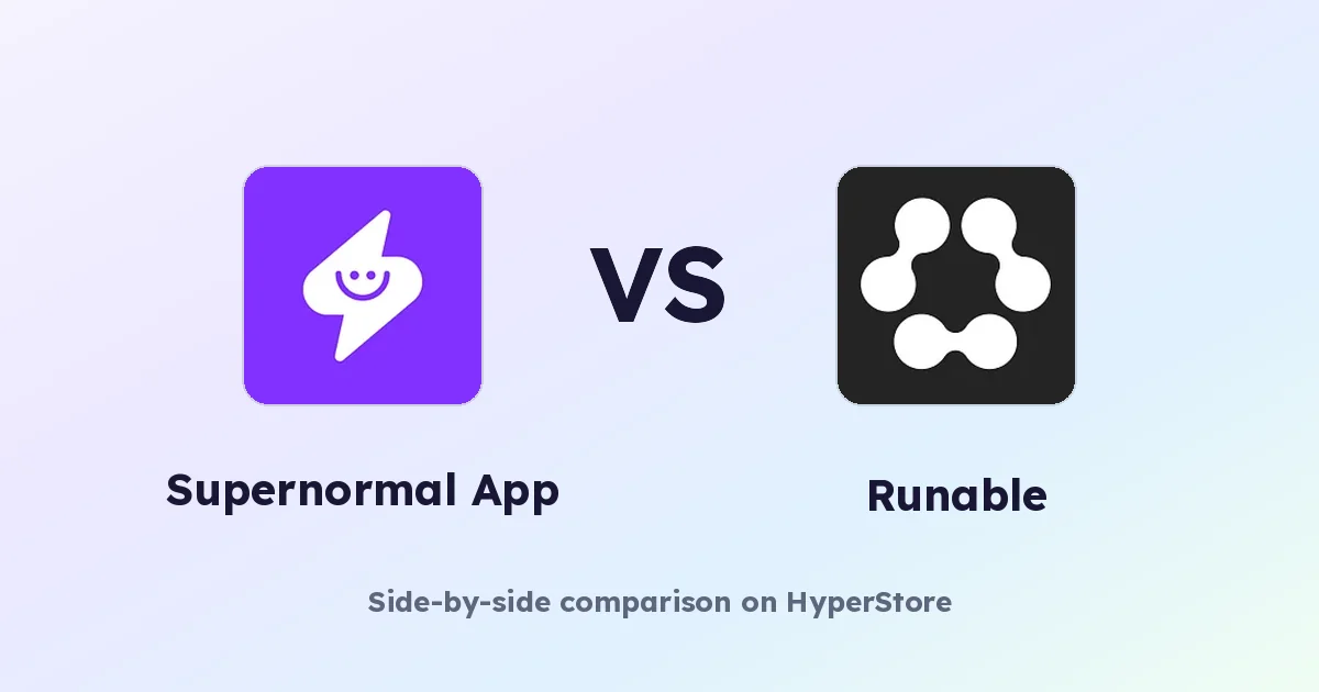Supernormal App vs Runable: Which AI Productivity Tool Fits?