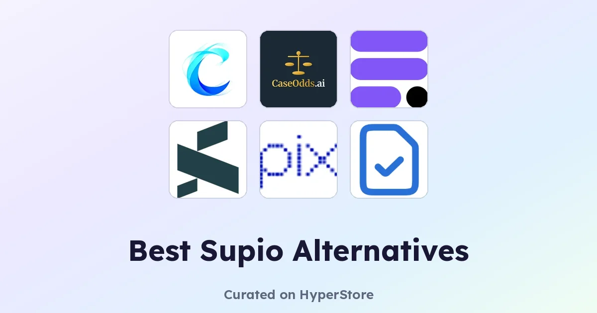 법무법인 및 법률팀을 위한 최고의 Supio 대안