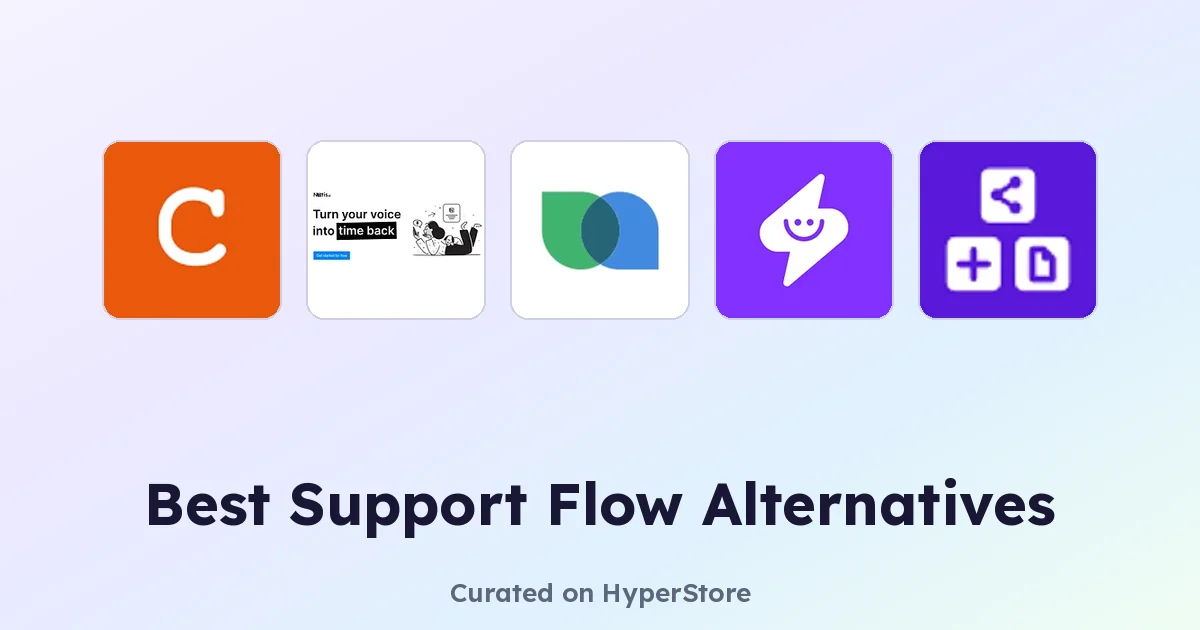 AI 기반 워크플로우를 위한 최고의 Support Flow 대안