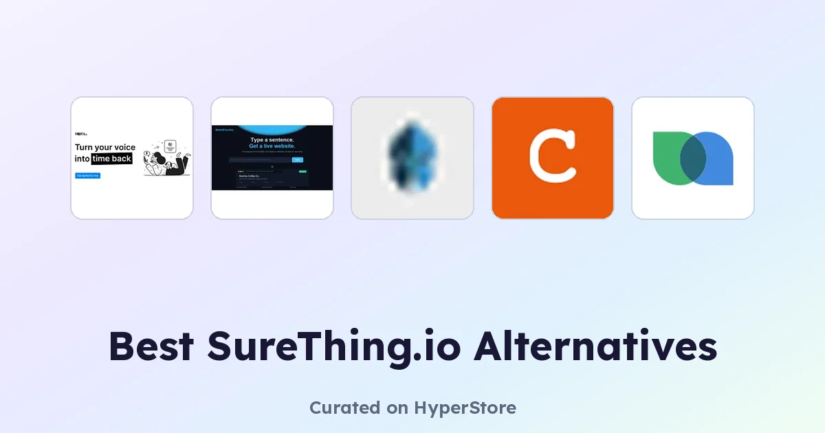 Beste Alternativen zu SureThing.io auf HyperStore