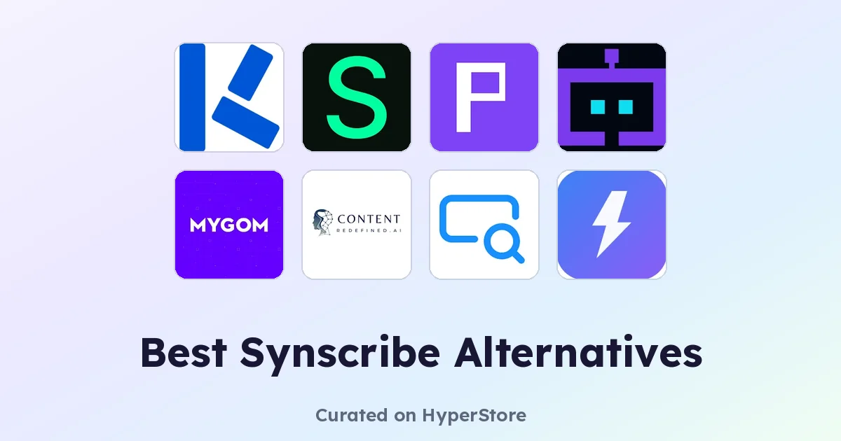 Best Synscribe Alternatives for AI Content Workflows