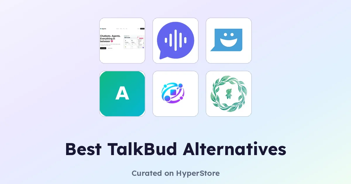 Лучшие альтернативы TalkBud: найдите свой идеальный ИИ-чатбот
