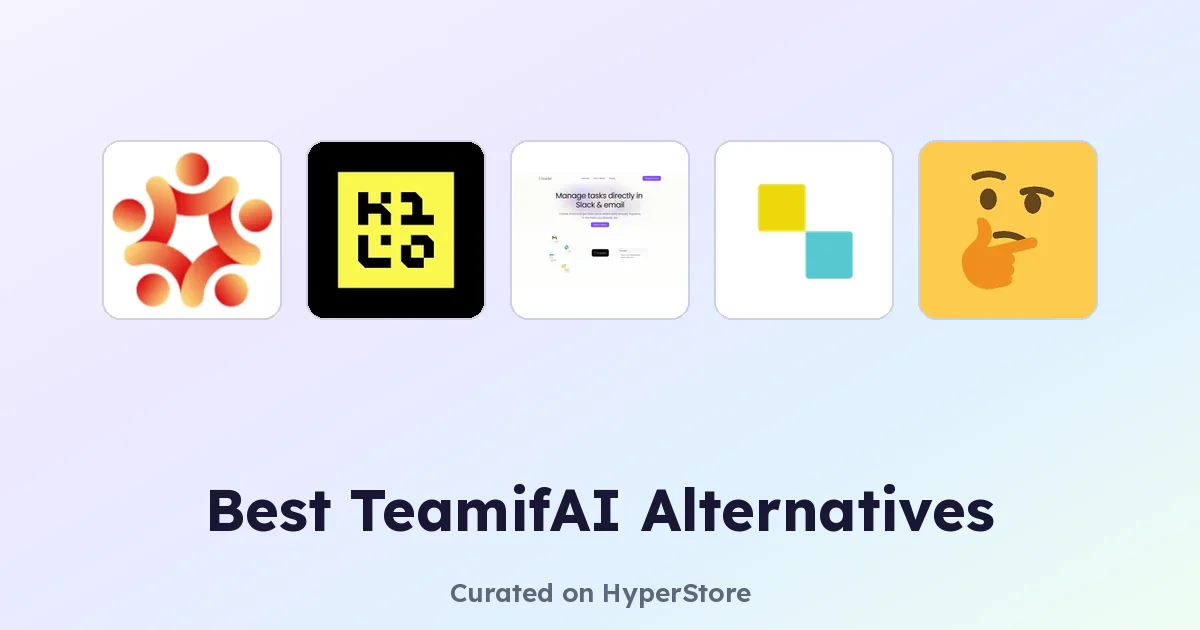 Best TeamifAI Alternatives for Collaborative AI Work