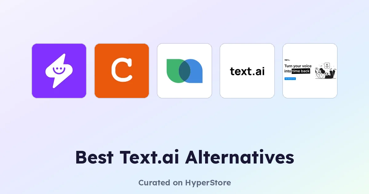 더 효율적인 워크플로우를 위한 최고의 Text.ai 대안