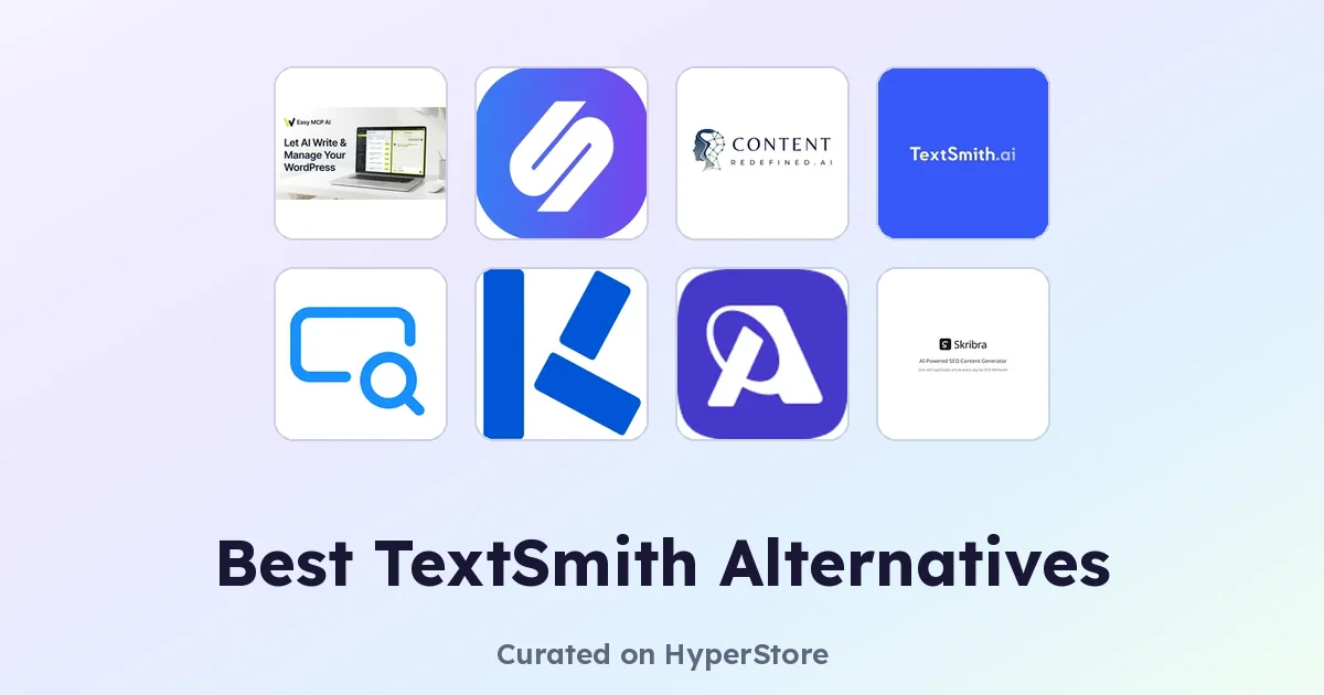Best TextSmith alternatives for Smarter SEO Content