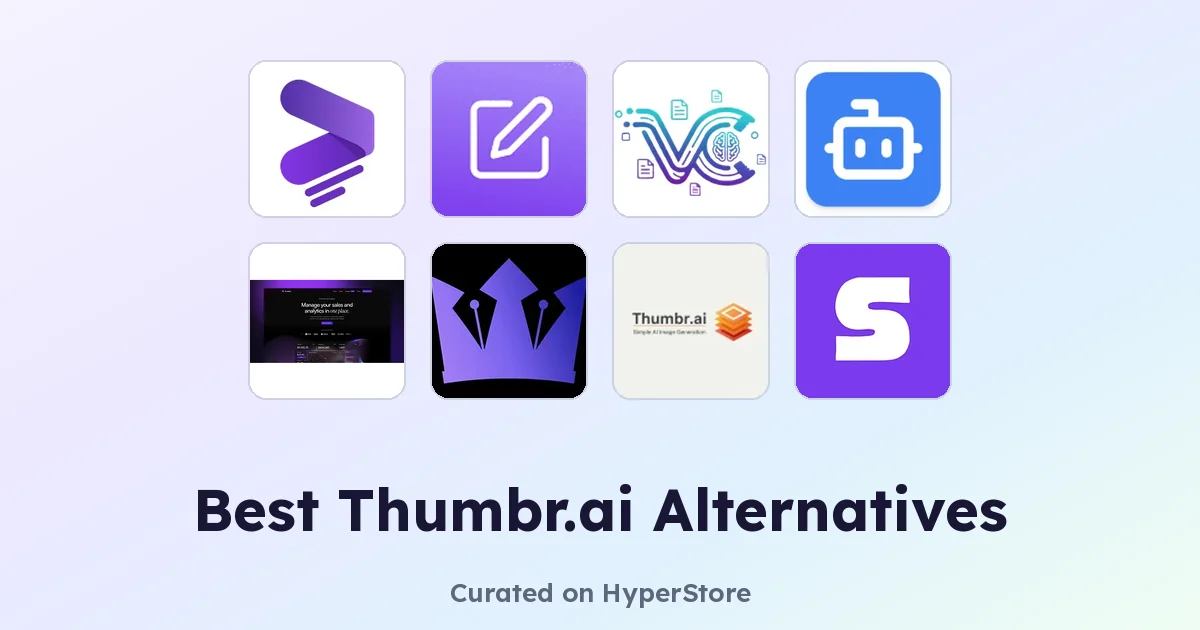 더 스마트한 콘텐츠 워크플로우를 위한 최고의 Thumbr.ai 대안