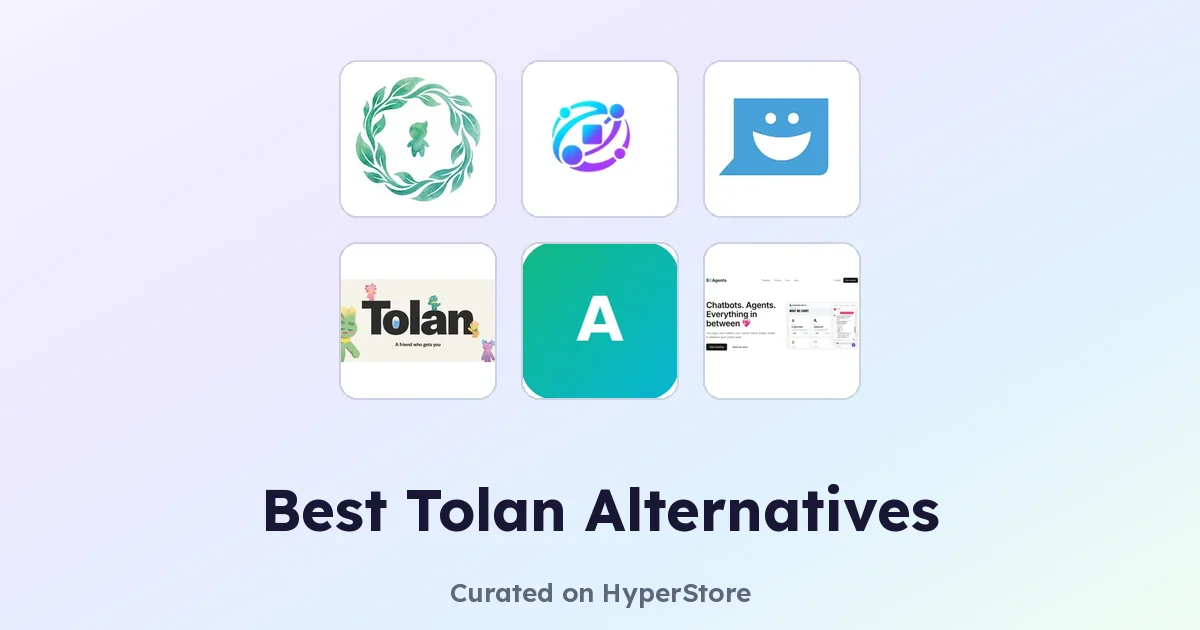Best Tolan alternatives for AI companions and chatbots