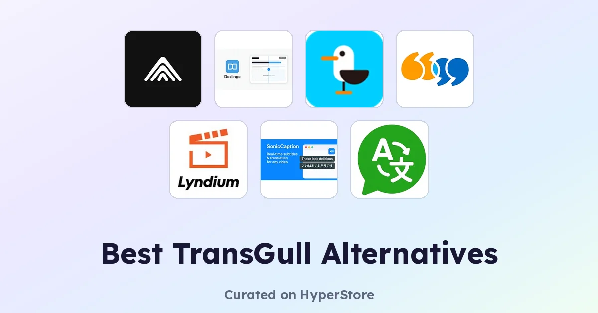 Best TransGull Alternatives for Translation Workflows